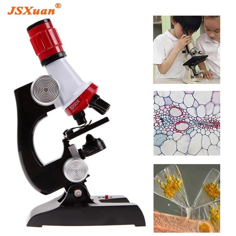 JSXuan Hot 100X-1200X Kids Educational Microscope Kit Science Lab LED Magnifier Magnifying Tool for School Home
JSXuan Hot 100X-1200X Kids Educational Microscope Kit Science Lab LED Magnifier Magnifying Tool for School Home