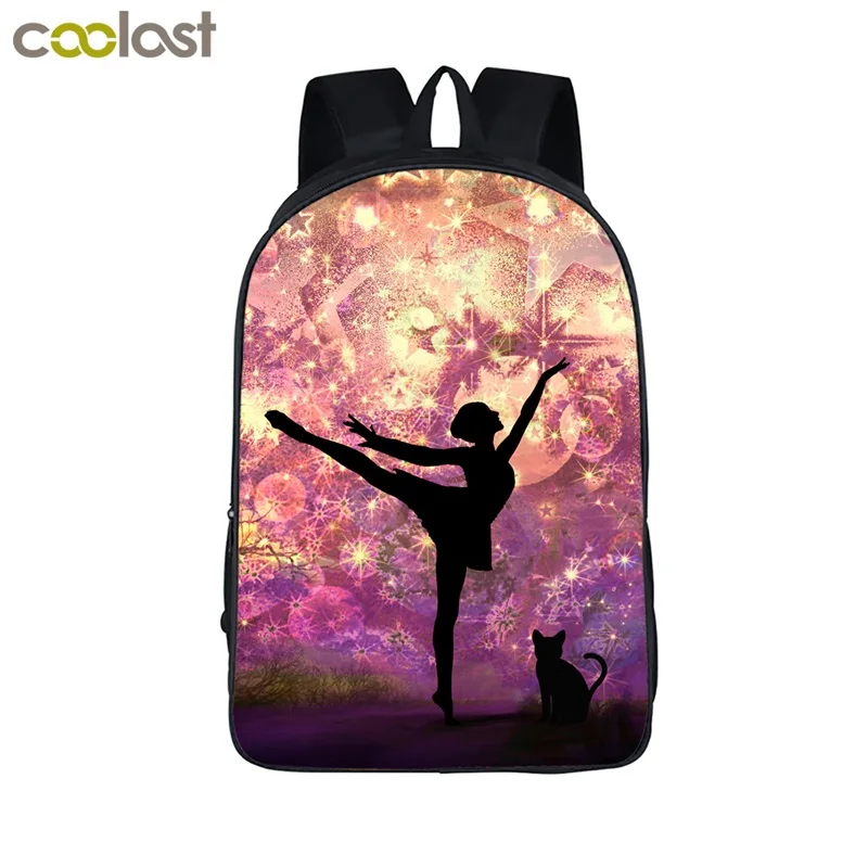 Cartoon Silhouette Backpack For Boys Girls 16 Inch School Bag Backpack Bllet Dancer School Book Bag Bagpack Women Laptop Bag
Cartoon Silhouette Backpack For Boys Girls 16 Inch School Bag Backpack Bllet Dancer School Book Bag Bagpack Women Laptop Bag