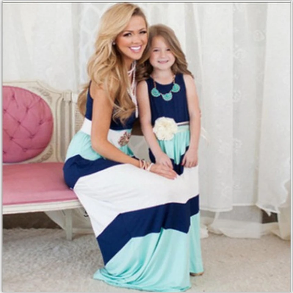 Fashion Mommy and Me Family Matching Mother Daughter Dresses Clothes Striped Mom and Daughter Dress Kids Parent Child Outfits
Fashion Mommy and Me Family Matching Mother Daughter Dresses Clothes Striped Mom and Daughter Dress Kids Parent Child Outfits