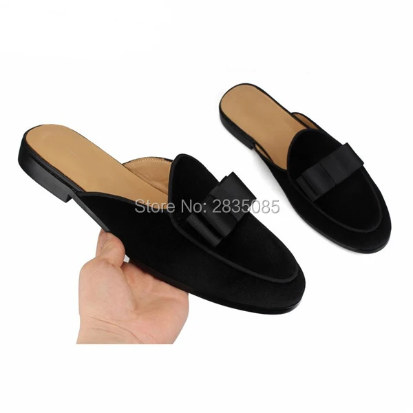 Zapatos Hombre Spring Summer Flat Slides Male Shoes Bowknot Black Casual Loafers Mens Slippers Outdoor Slip-On Mules Plus Size
Zapatos Hombre Spring Summer Flat Slides Male Shoes Bowknot Black Casual Loafers Mens Slippers Outdoor Slip-On Mules Plus Size