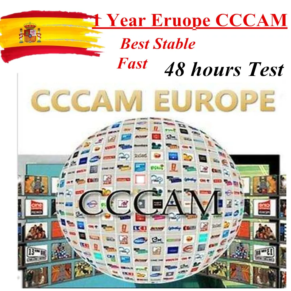 CCCAM 7 Clines for 1 Year Spain DVB-S2 HD cable CCCams for Satellite tv Receiver WIFI 7 Clines Server Support Spain Portugal
CCCAM 7 Clines for 1 Year Spain DVB-S2 HD cable CCCams for Satellite tv Receiver WIFI 7 Clines Server Support Spain Portugal