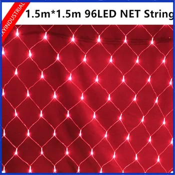LED Christmas lights outdoor waterproof Net String Lights 1.5M x1.5M 96LED AC 220V garland wedding decoration fairy Lights
LED Christmas lights outdoor waterproof Net String Lights 1.5M x1.5M 96LED AC 220V garland wedding decoration fairy Lights
