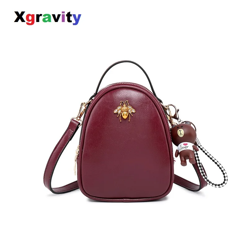 Xgravity Top Quality Handbags Lady Leisure Messenger Bag Simple Design Ladies Shoulder 2019 Leisure Lady Woman Bee Bags H098
Xgravity Top Quality Handbags Lady Leisure Messenger Bag Simple Design Ladies Shoulder 2019 Leisure Lady Woman Bee Bags H098