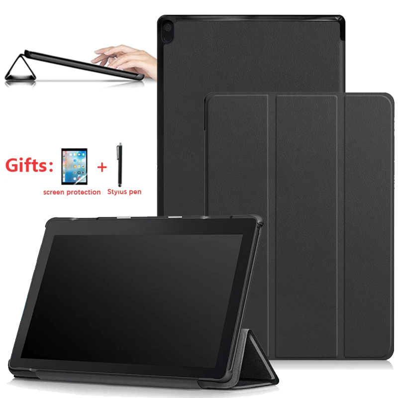 Slim Magnetic Folding Cover For Lenovo Tab E10 TB-X104F TB X104F PU Leather Stand protective case | Компьютеры и офис
