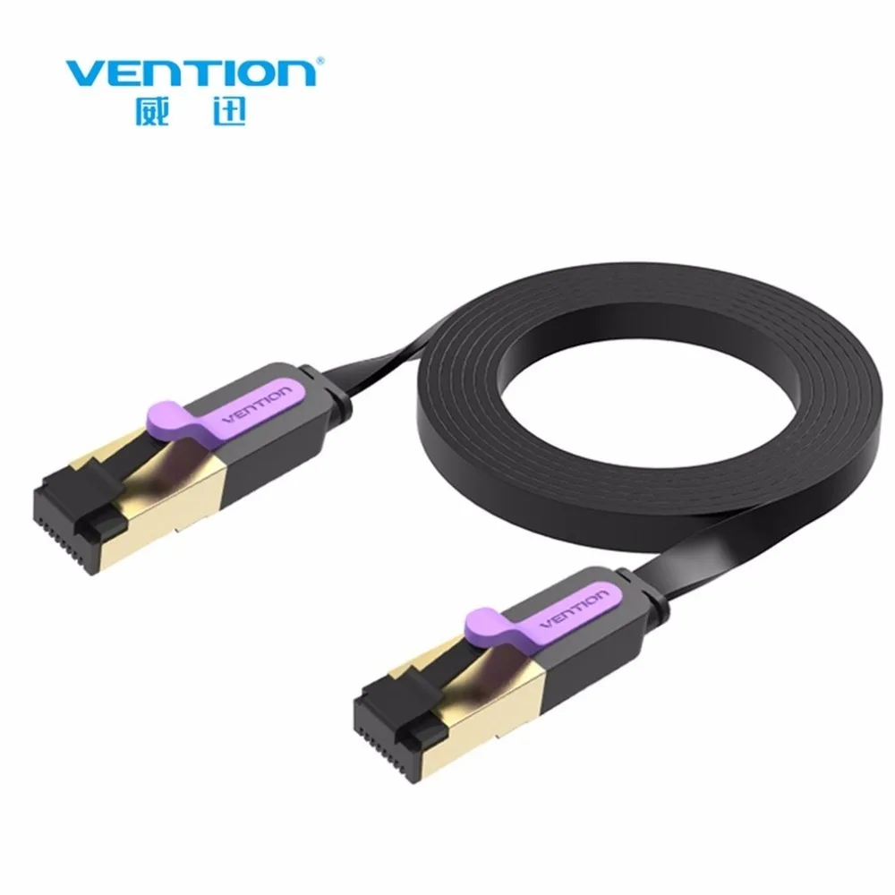Vention Ethernet Cable CAT7 RJ45 Flat Cable Network Cable 1m 1.5m 2m 3m 5m 8m 10m 15m Patch cord Cable For PC Router Laptop
Vention Ethernet Cable CAT7 RJ45 Flat Cable Network Cable 1m 1.5m 2m 3m 5m 8m 10m 15m Patch cord Cable For PC Router Laptop