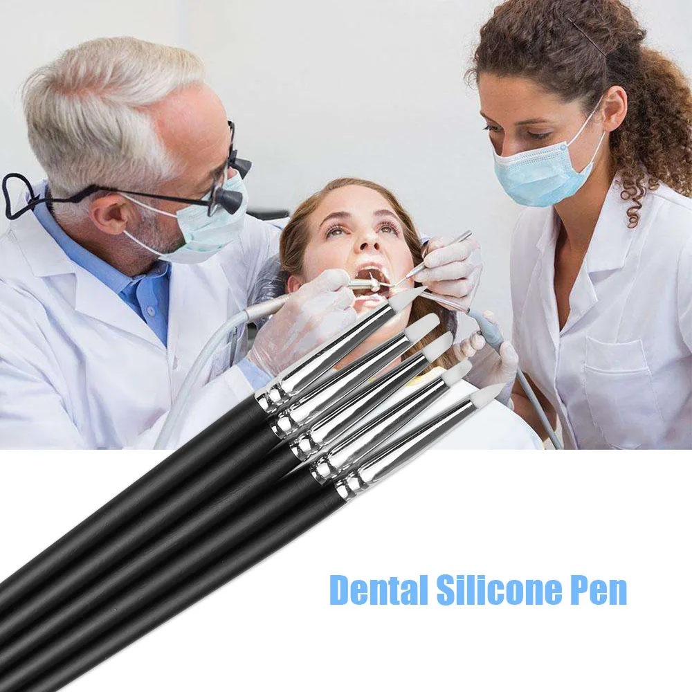 5pcs Dental Silicone Brush Pen Adhesive Composite Resin Cement Porcelain Tooth Care Tools
5pcs Dental Silicone Brush Pen Adhesive Composite Resin Cement Porcelain Tooth Care Tools