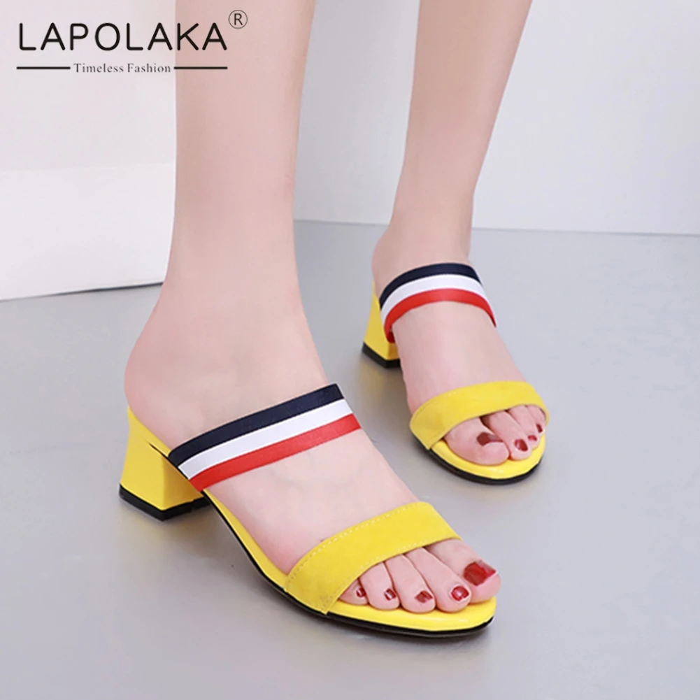 Lapolaka Hot Sale Plus Size 31-52 Peep Toe Slip On Summer Sandals Woman Shoes Thick Heels Casual Shoes Woman Sandals Footwear
Lapolaka Hot Sale Plus Size 31-52 Peep Toe Slip On Summer Sandals Woman Shoes Thick Heels Casual Shoes Woman Sandals Footwear