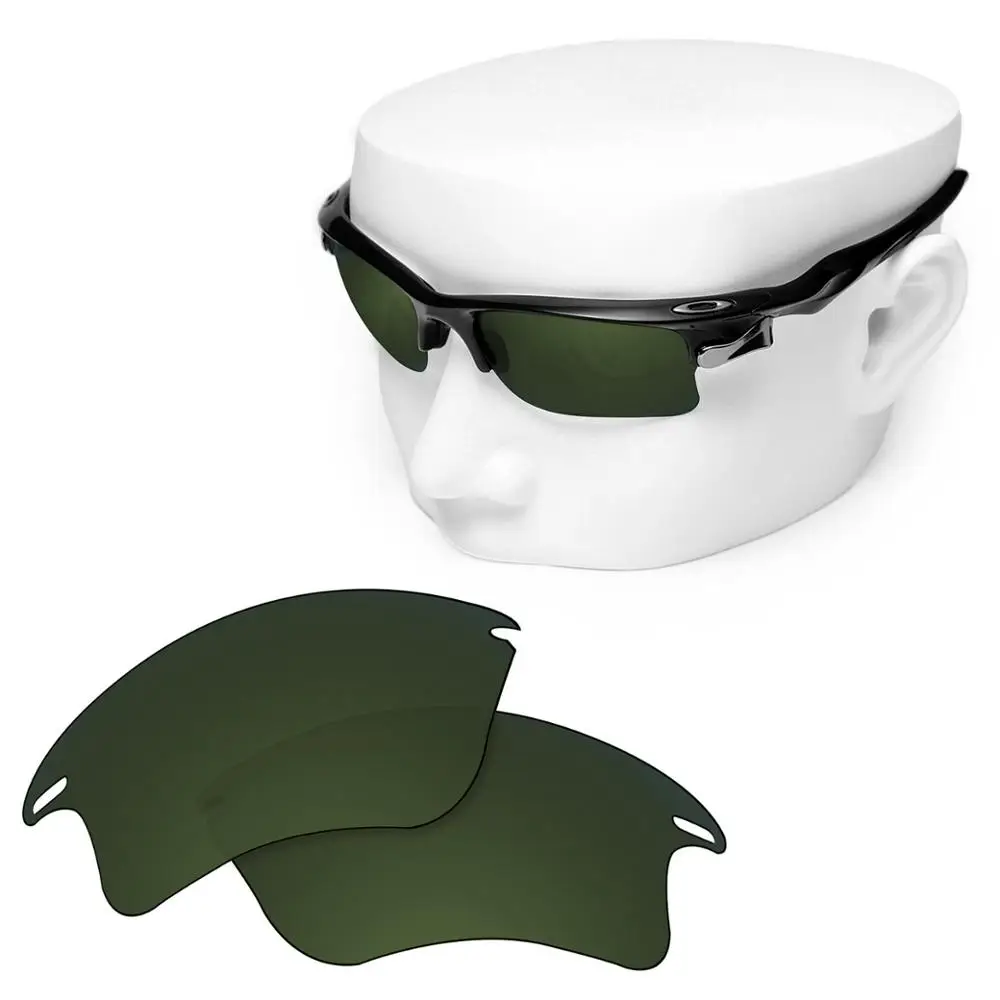 Поляризованные Сменные линзы серого и зеленого цвета для очков Oakley Fast Jacket XL OO9156
Поляризованные Сменные линзы серого и зеленого цвета для очков Oakley Fast Jacket XL OO9156