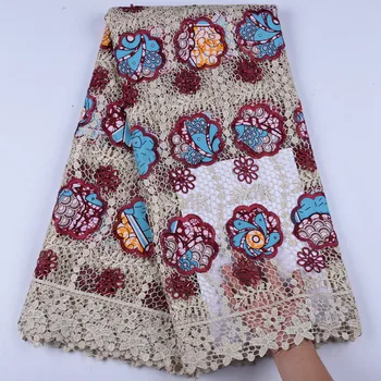 High Quality African Fabric Lace Guipure Lace Fabric Tulle Lace Fabric Latest Cord Lace Fabric With Print Wax Y1610
High Quality African Fabric Lace Guipure Lace Fabric Tulle Lace Fabric Latest Cord Lace Fabric With Print Wax Y1610