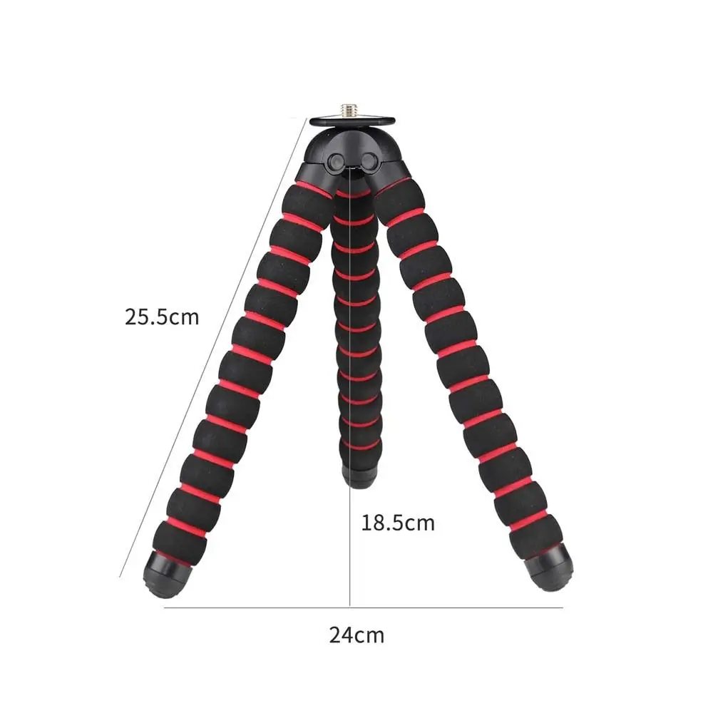 Lightdow Octopus Flexible Tripod Camera DV Stand 1/4" 3/8" Screw Mount with Phone Clip For Canon Nikon Sony Cameras Cellphones
Lightdow Octopus Flexible Tripod Camera DV Stand 1/4" 3/8" Screw Mount with Phone Clip For Canon Nikon Sony Cameras Cellphones