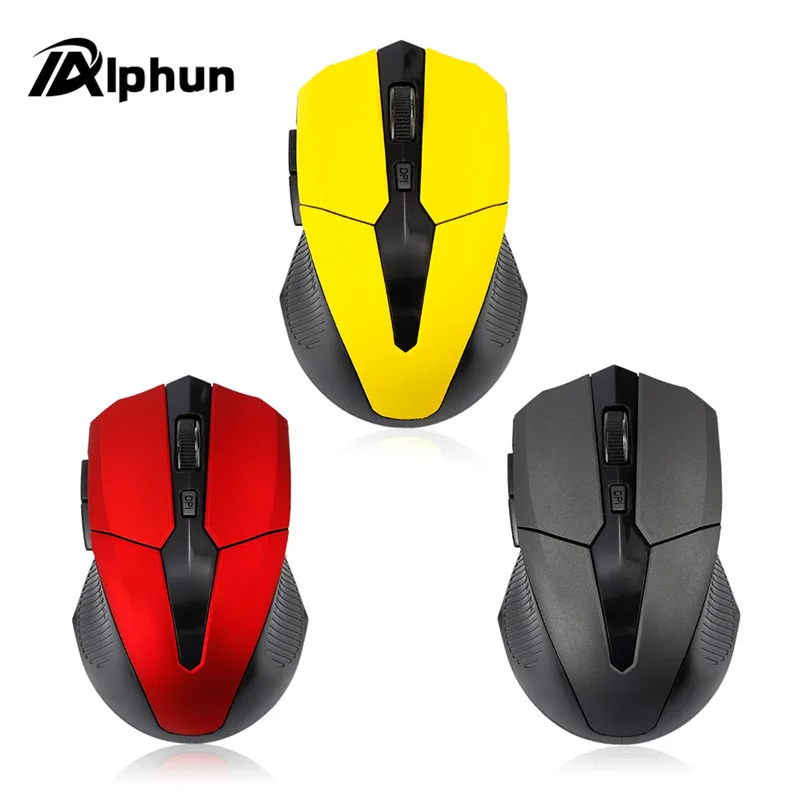 Alphun Новая профессиональная игровая мышь 2 4 ГГц мини портативная беспроводная USB