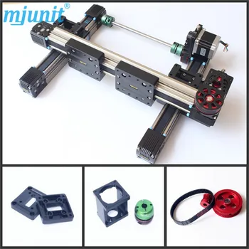 Linear Motion Rail Guideway System Slide Units, Support Rail, Metric