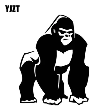 YJZT 12.8CM*16.5CM Gorilla Cartoon Car Sticker Body Of Car Decorate Vinyl Decal Black/Silver C4-1827
YJZT 12.8CM*16.5CM Gorilla Cartoon Car Sticker Body Of Car Decorate Vinyl Decal Black/Silver C4-1827