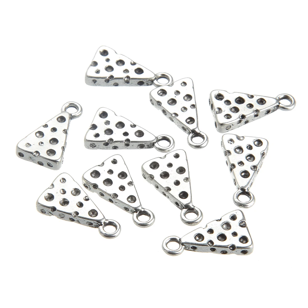 QIBEI 10pcs 17*10mm retro imitation silver food cheese charm pendant DIY handmade jewelry accessories
QIBEI 10pcs 17*10mm retro imitation silver food cheese charm pendant DIY handmade jewelry accessories