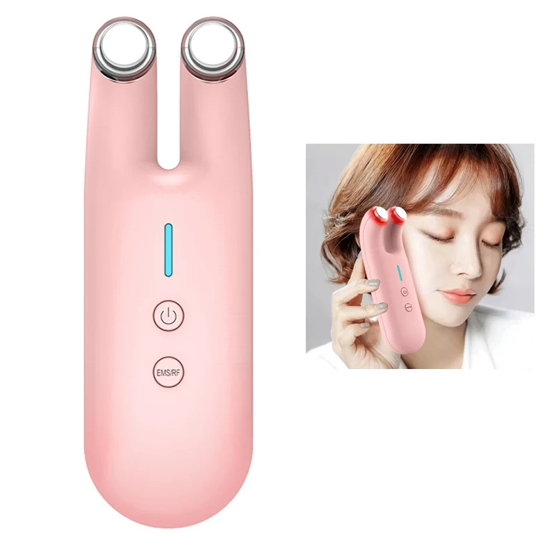 EMS Mesotherapy Electroporation RF Radio Frequency Facial LED Light Photon Skin Care Device V Face Lifting Tighten
EMS Mesotherapy Electroporation RF Radio Frequency Facial LED Light Photon Skin Care Device V Face Lifting Tighten
