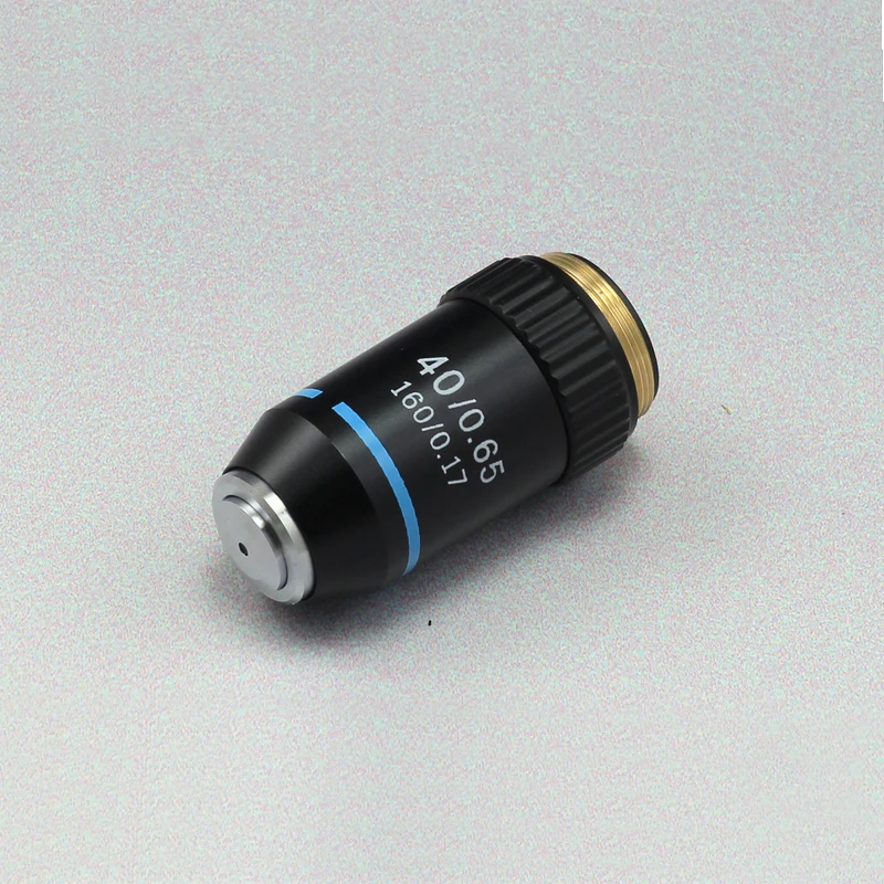 Achromatic Biological Microscope Objective Lens Conjugate Point Distance 195mm NA 0.65 40x Working Distance 0.65mm 1PC
Achromatic Biological Microscope Objective Lens Conjugate Point Distance 195mm NA 0.65 40x Working Distance 0.65mm 1PC