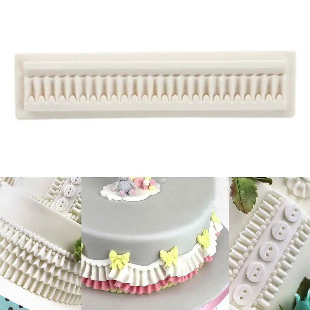 Skirt Folds Silicone Mold Fondant Mould Cake Decorating Tool Chocolate Gumpaste Mold Sugarcraft Kitchen Accessories
Skirt Folds Silicone Mold Fondant Mould Cake Decorating Tool Chocolate Gumpaste Mold Sugarcraft Kitchen Accessories