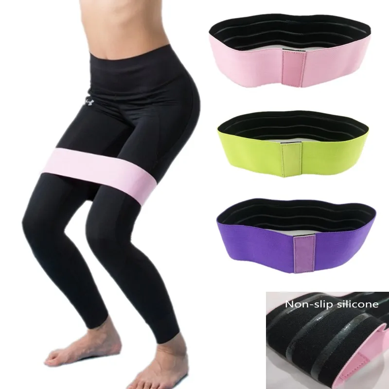 Silicone Slip Cotton Hip Resistance Bands Booty Elastic Rubber Bands Exercise for Thigh Hips Glutes Bridge Fitness Workout Bands
Silicone Slip Cotton Hip Resistance Bands Booty Elastic Rubber Bands Exercise for Thigh Hips Glutes Bridge Fitness Workout Bands