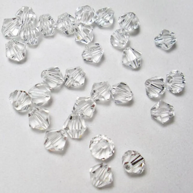 1,000pcs 6mm Clear Colors Bicone Crystals Beads With Hole For Jewelry Sewing Craft DIY Beads
1,000pcs 6mm Clear Colors Bicone Crystals Beads With Hole For Jewelry Sewing Craft DIY Beads
