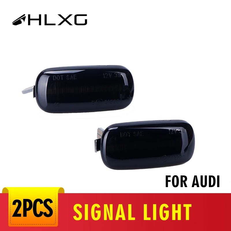 hlxg 2PCS LED Car Dynamic Smoke LED Side Marker Light For Audi A3 S3 8P A4 B6 B8 B7 S4 RS4 A6 S6 C5 Sequential Blinker Light
hlxg 2PCS LED Car Dynamic Smoke LED Side Marker Light For Audi A3 S3 8P A4 B6 B8 B7 S4 RS4 A6 S6 C5 Sequential Blinker Light