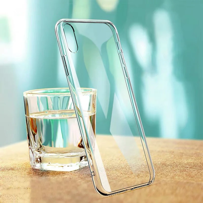 Transparent Shockproof Full Protection Phone Case For iPhone 7 X Xs XR Max 6 7Plus 8Plus Fitted 1.0mm | Мобильные телефоны и