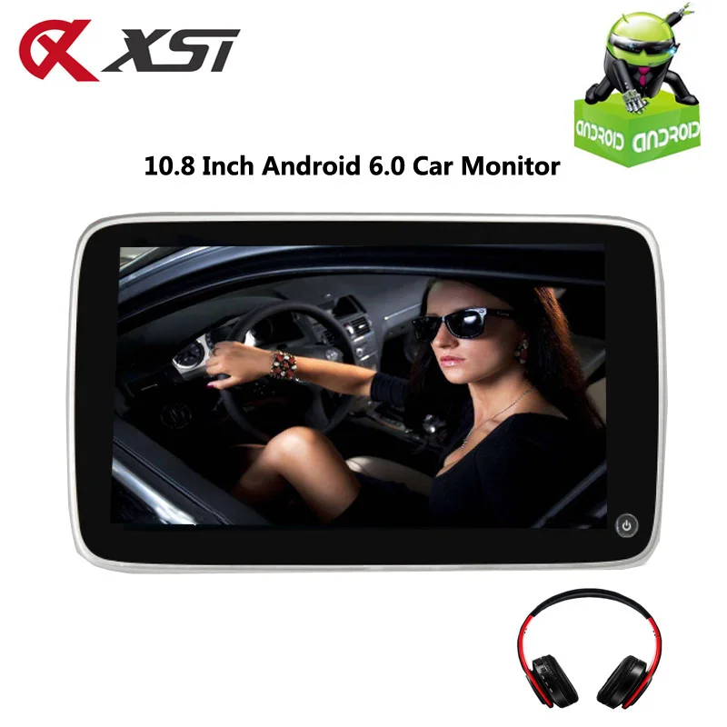 XST 10.8 Inch Android 6.0 Car Headrest Monitor IPS Touch Screen HD 1080P Video WIFI/USB/SD/Bluetooth/FM Transmitter/Speaker/Game
XST 10.8 Inch Android 6.0 Car Headrest Monitor IPS Touch Screen HD 1080P Video WIFI/USB/SD/Bluetooth/FM Transmitter/Speaker/Game