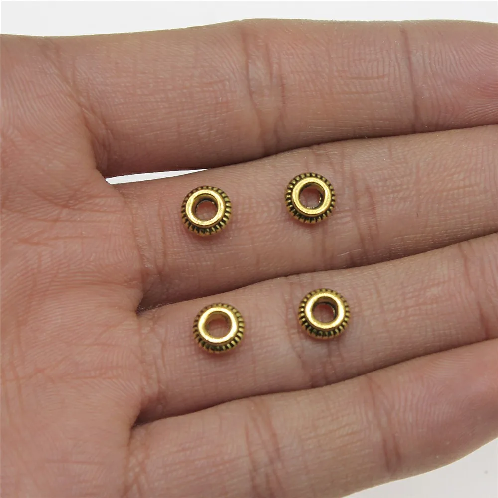 WYSIWYG 50pcs 7x7mm Spacer Beads For Jewelry Making Antique Gold Color Jewelry Findings Jewelry Accessories
WYSIWYG 50pcs 7x7mm Spacer Beads For Jewelry Making Antique Gold Color Jewelry Findings Jewelry Accessories