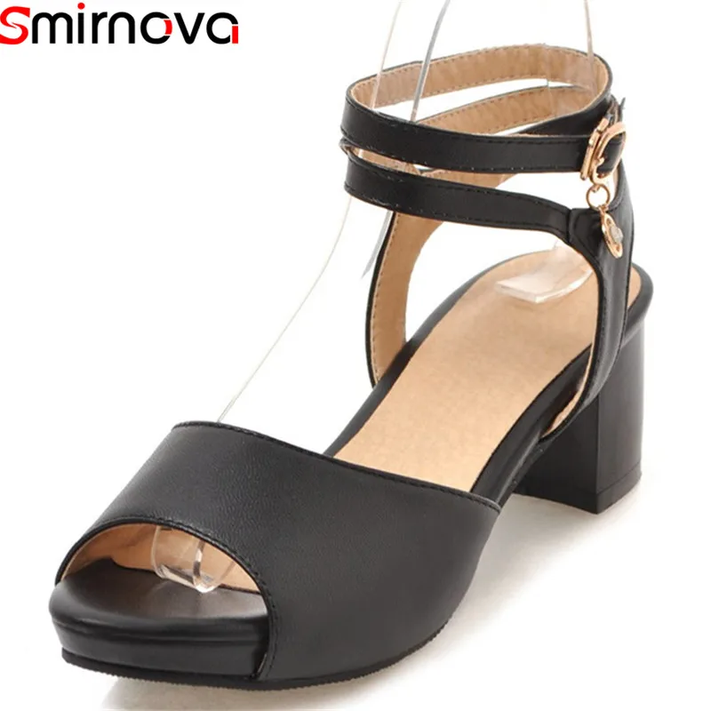 Smirnova black white plus size 33-47 fashion 2018 new arrive shoes woman peep toe buckle square heel women sandals
Smirnova black white plus size 33-47 fashion 2018 new arrive shoes woman peep toe buckle square heel women sandals