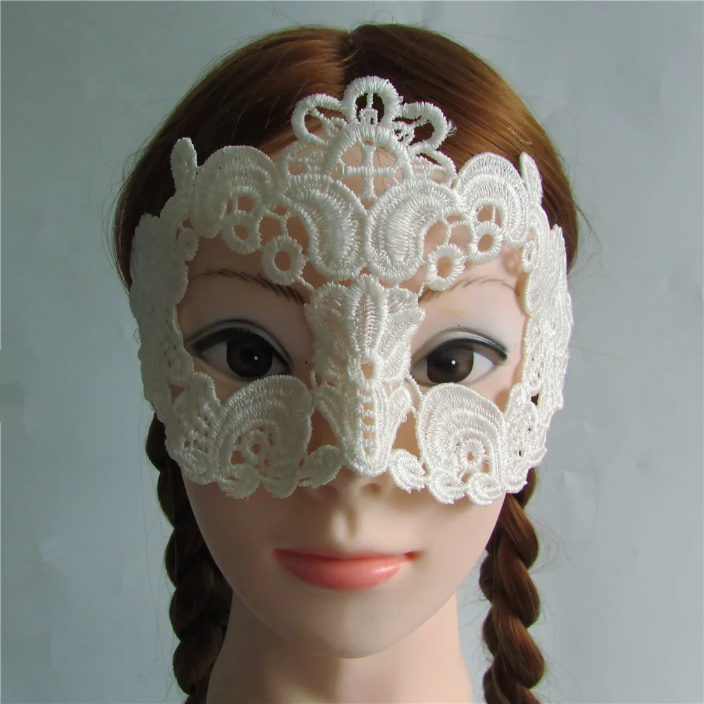 New Arrive Beautiful Girl white Lace Half Face Mask Masquerade Party Hallowmas mask Eye Mask Fancy Dress M93
New Arrive Beautiful Girl white Lace Half Face Mask Masquerade Party Hallowmas mask Eye Mask Fancy Dress M93