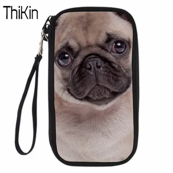THIKIN Female Card Wallet Casual Passport Holder Pug Dog Print Travel Wallet Coins Purse Portable Credit Card Case Teen Pochette
THIKIN Female Card Wallet Casual Passport Holder Pug Dog Print Travel Wallet Coins Purse Portable Credit Card Case Teen Pochette