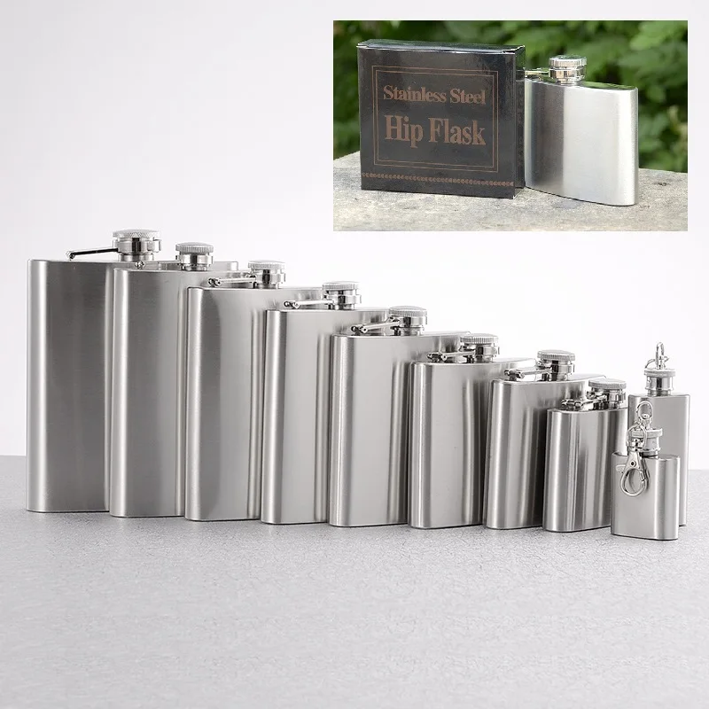 7oz 8oz 9oz 10oz Stainless Steel Mini Hip Flask Flagon Portable Wine Whisky Alcohol Pot Bottle Mug Drinkware For Drinker Men
7oz 8oz 9oz 10oz Stainless Steel Mini Hip Flask Flagon Portable Wine Whisky Alcohol Pot Bottle Mug Drinkware For Drinker Men
