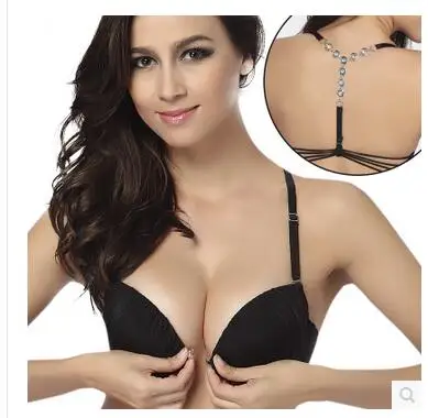 MLXSLKY Summer front opening cross belt buckle women's halter back cross strap button sexy bra underwear gather womens bra
MLXSLKY Summer front opening cross belt buckle women's halter back cross strap button sexy bra underwear gather womens bra