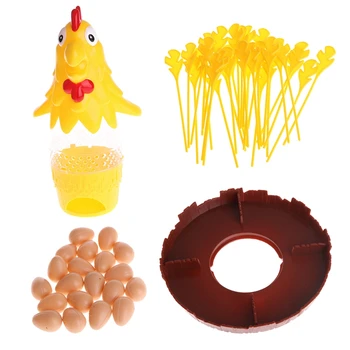 Chicken Don't Drop Egg Game Kid Children Exciting Fun Pull Out Feathers Model Toy Gift
Chicken Don't Drop Egg Game Kid Children Exciting Fun Pull Out Feathers Model Toy Gift