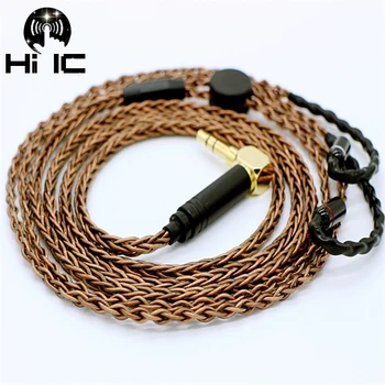 8 Core 3.5/ 2.5/ 4.4mm Balanced Upgraded Customize Headphon Earphone Cable 7N OCC Copper Silver Plated HiFi Headset line
8 Core 3.5/ 2.5/ 4.4mm Balanced Upgraded Customize Headphon Earphone Cable 7N OCC Copper Silver Plated HiFi Headset line