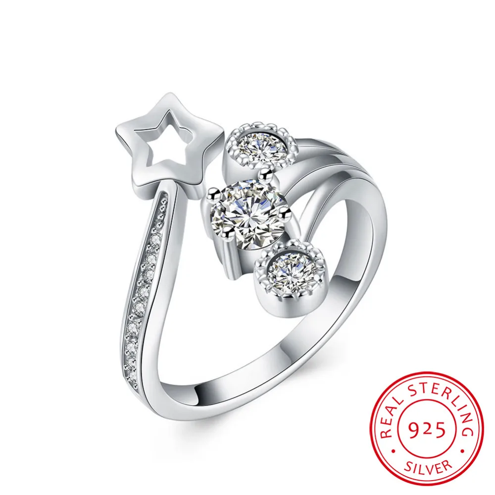 100% Pure 925 sterling silver jewelry open star with mini stone flower tag crystal stone ring for women wedding jewelry
100% Pure 925 sterling silver jewelry open star with mini stone flower tag crystal stone ring for women wedding jewelry