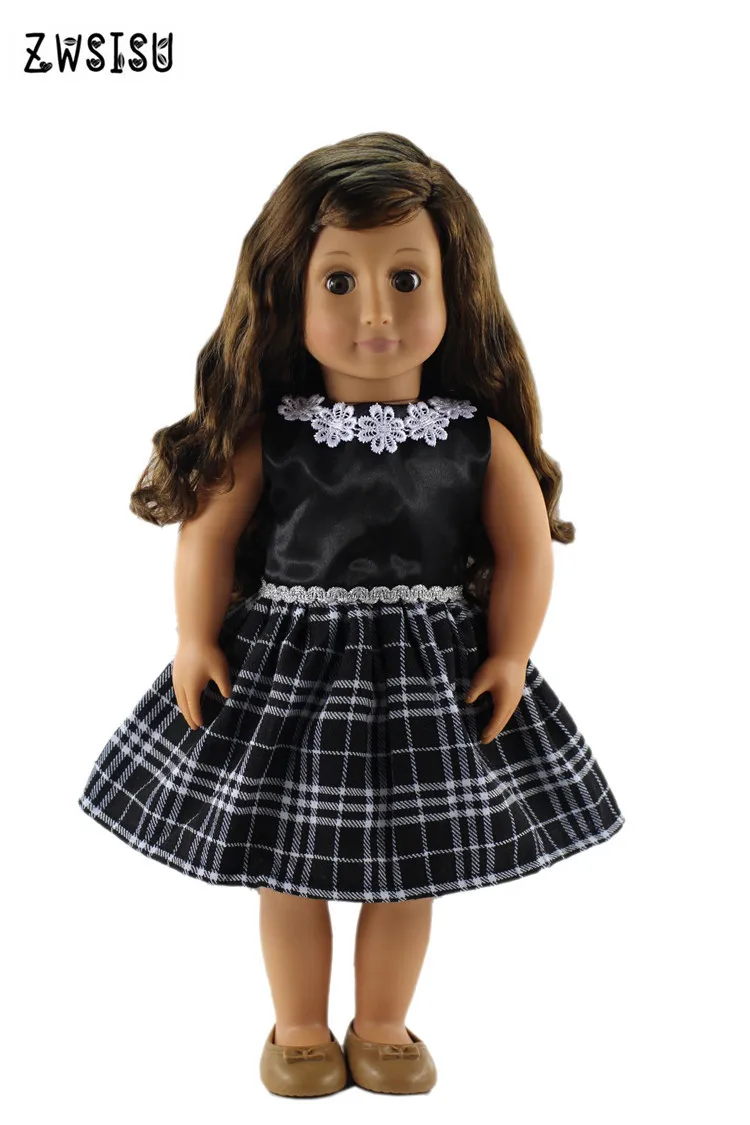 The 2018 new style dress suit 18 inch American Doll Black Polka Dot Dress for American doll accessories are the best gift
The 2018 new style dress suit 18 inch American Doll Black Polka Dot Dress for American doll accessories are the best gift