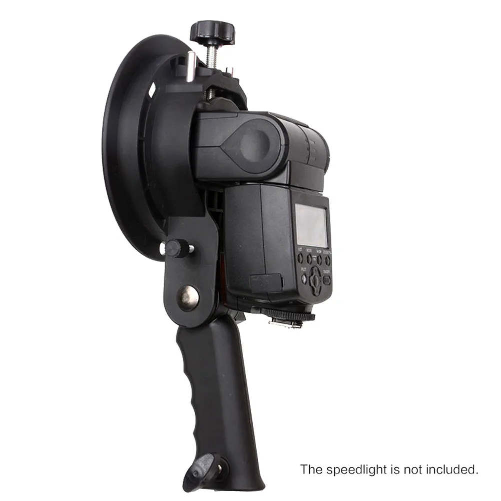 HOT Bracket Pro Mount Adapter Holder for Speedlite Snoot Flash Softbox with Hand Grip Drop shipping
HOT Bracket Pro Mount Adapter Holder for Speedlite Snoot Flash Softbox with Hand Grip Drop shipping
