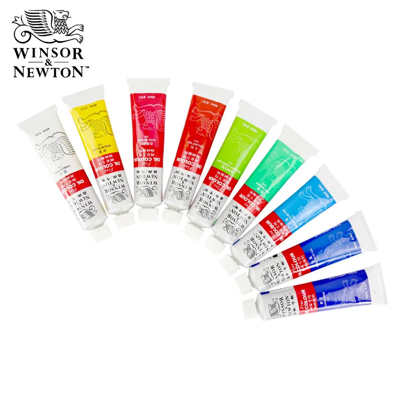45 мл/тюбик Winsor & Newton тонкое масло Цвет s масляные краски фотография набор
