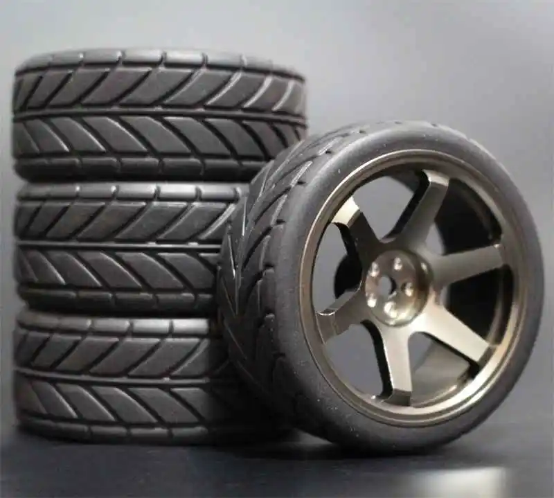 1Set 4Pcs HSP HPI Racing Tires Tyre Metal Wheel Rim 4Pcs For RC 1/10 On-Road Car HSP 94123/94103/94122 D4/D3 FW06 110
1Set 4Pcs HSP HPI Racing Tires Tyre Metal Wheel Rim 4Pcs For RC 1/10 On-Road Car HSP 94123/94103/94122 D4/D3 FW06 110