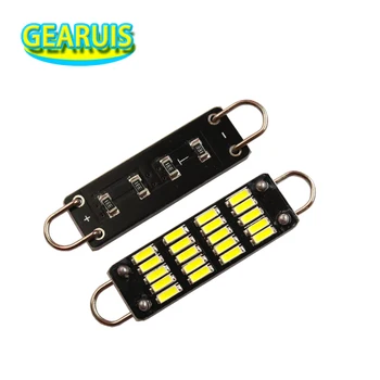100pcs 211-2 211 212 212-2 561 562 Led Festoon Light 44mm 20 smd 4014 Rigid Loop LED Interior Car Dome Cargo light White
100pcs 211-2 211 212 212-2 561 562 Led Festoon Light 44mm 20 smd 4014 Rigid Loop LED Interior Car Dome Cargo light White