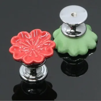 Modern creative fashion rural clour flower ceramic kids knobs white blue black red yellow drawer tv cabinet dresser handle knob
Modern creative fashion rural clour flower ceramic kids knobs white blue black red yellow drawer tv cabinet dresser handle knob