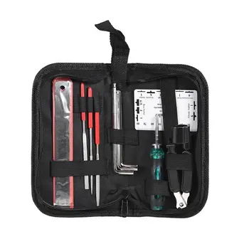 Professional 1 Set Medeer Guitar Tools Kit Musician's Repair Maintenance Accessories Set for Ukelele Bass Mandolin Banjo
Professional 1 Set Medeer Guitar Tools Kit Musician's Repair Maintenance Accessories Set for Ukelele Bass Mandolin Banjo