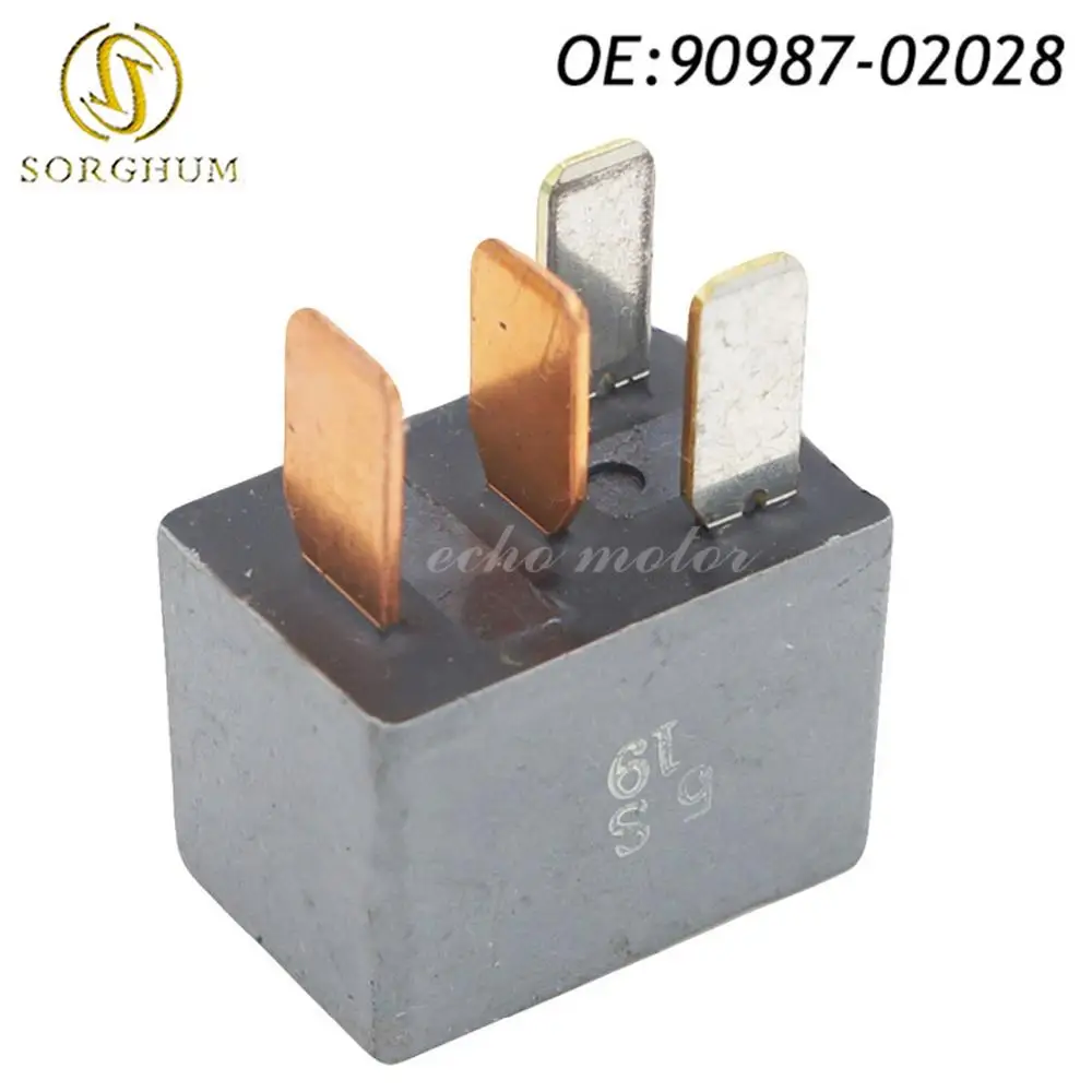 90987-02028 Electromagnetic Clutch Relay For Toyota YARIS COROLLA LAND CRUISER PRADO MATRIX For Scion tC TUNDRA For LEXUS ES300
90987-02028 Electromagnetic Clutch Relay For Toyota YARIS COROLLA LAND CRUISER PRADO MATRIX For Scion tC TUNDRA For LEXUS ES300