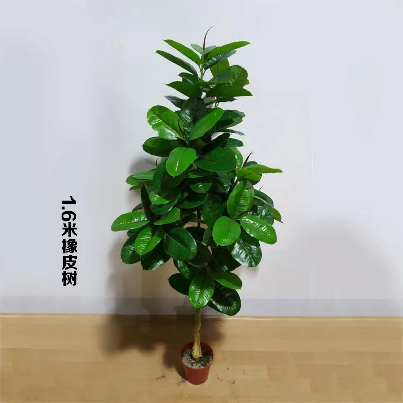 artificial 160cm Rubber Tree without pot Large Greenery Planting Home Decoration artificial Flower bonsai fake plants
artificial 160cm Rubber Tree without pot Large Greenery Planting Home Decoration artificial Flower bonsai fake plants