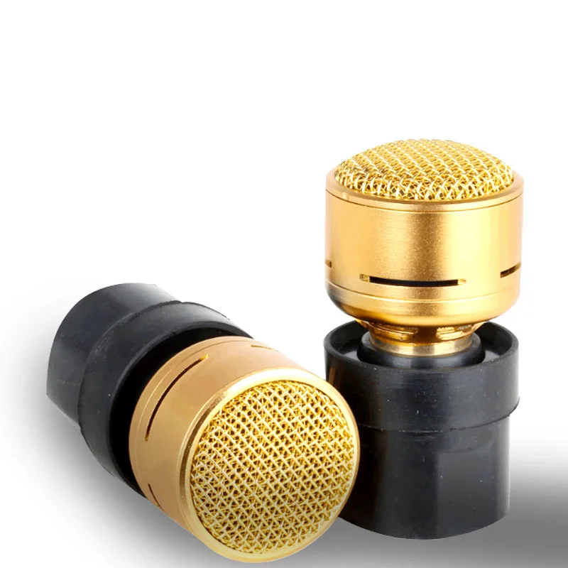 Great Voice Restore! Profession Microphone core Capsule Microphone Head Replacement for High-Fidelity mic Voice Golden Metal
Great Voice Restore! Profession Microphone core Capsule Microphone Head Replacement for High-Fidelity mic Voice Golden Metal