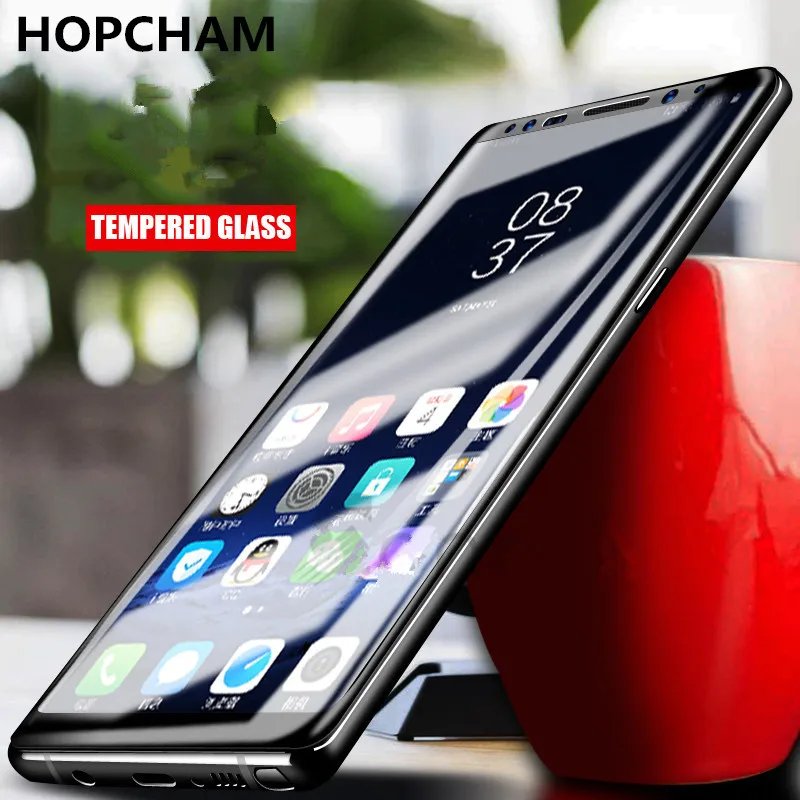 HOPCHAM 3D защитная пленка из закаленного стекла для Samsung Galaxy S6 Edge G9250 S7 EDGE S8 S9 Защитная