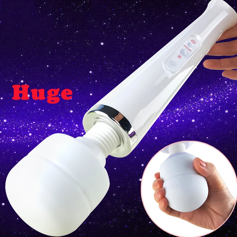 Huge Magic Wand Vibrators for women USB Charge Big AV Stick Female G Spot Massager Clitoris Stimulator Adult Sex Toys Woman | Красота и