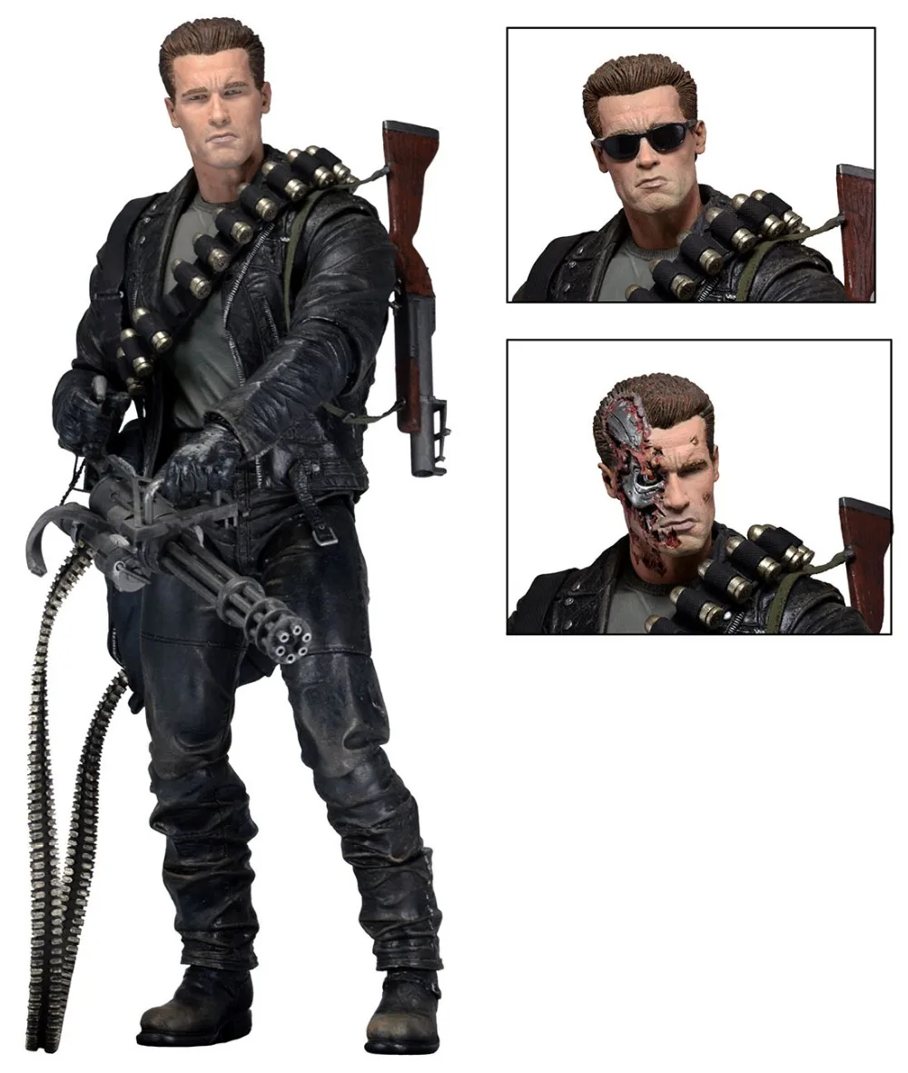NECA 7 Inch Ultimate Police Station Judgement Day Terminator T2 T800 Collection Action Figure for Fans Holiday Gift
NECA 7 Inch Ultimate Police Station Judgement Day Terminator T2 T800 Collection Action Figure for Fans Holiday Gift
