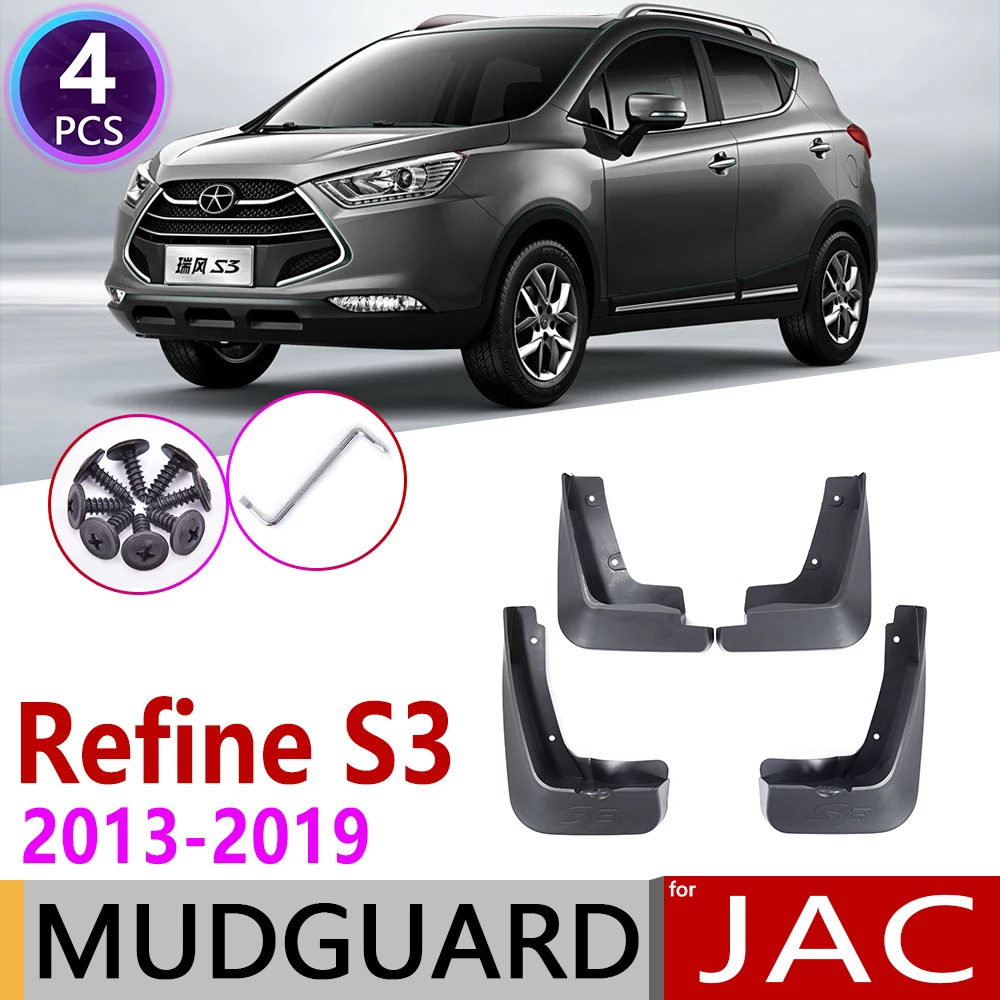 Mudflap for JAC Refine S3 2013~2019 T50 T5 Fender Mud Flaps Guard Splash Flap Mudguard Accessories 2014 2015 2016 2017 2018
Mudflap for JAC Refine S3 2013~2019 T50 T5 Fender Mud Flaps Guard Splash Flap Mudguard Accessories 2014 2015 2016 2017 2018