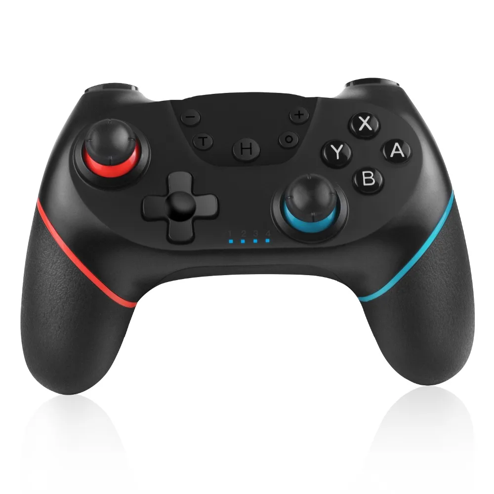 Switch Pro Wireless Controller, Dual Vibration Joystick Gamepad Built-in Gyro Sensor and Turbo Function with Type C Interface
Switch Pro Wireless Controller, Dual Vibration Joystick Gamepad Built-in Gyro Sensor and Turbo Function with Type C Interface